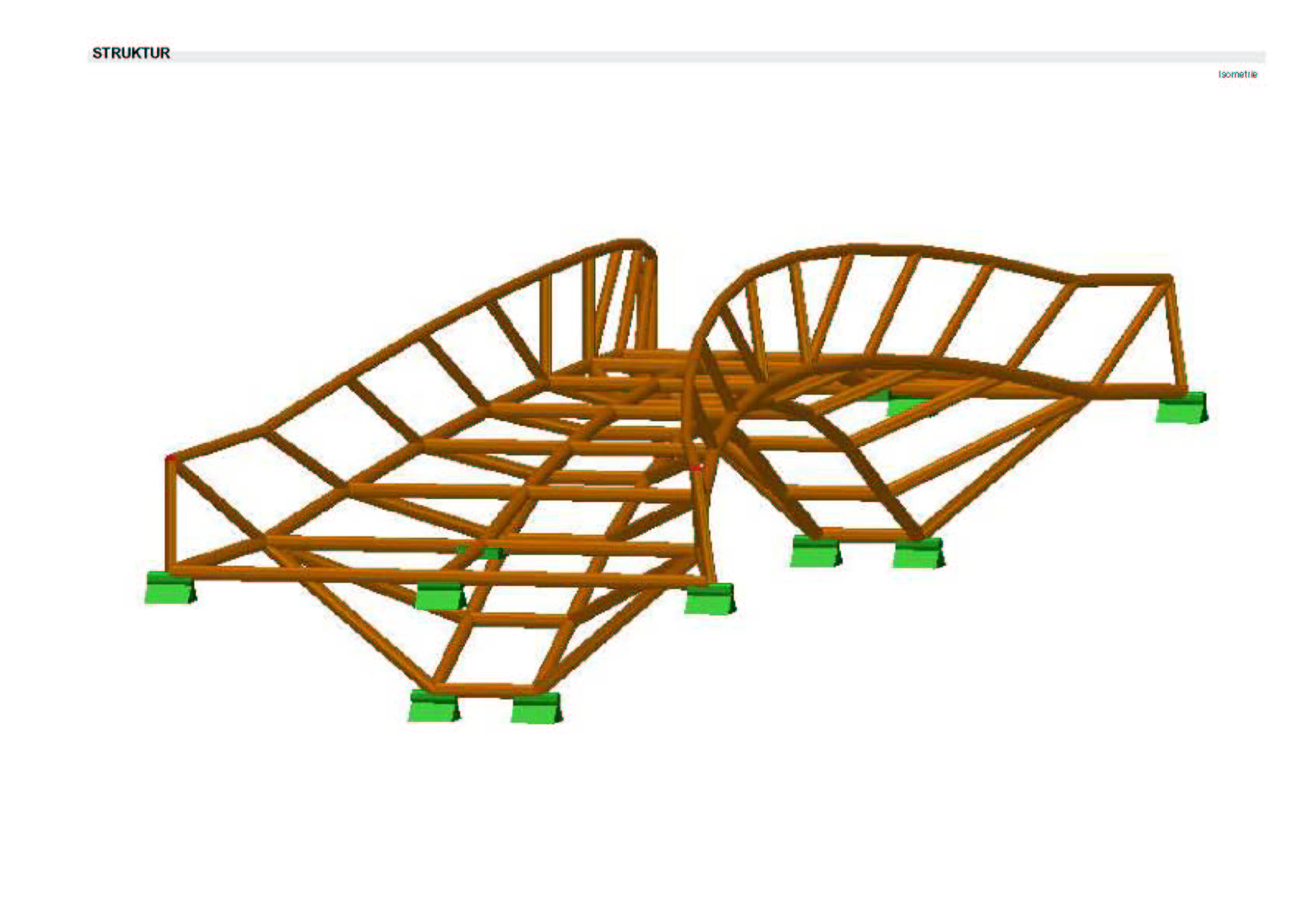 Taillierte Brücke (Gitter)